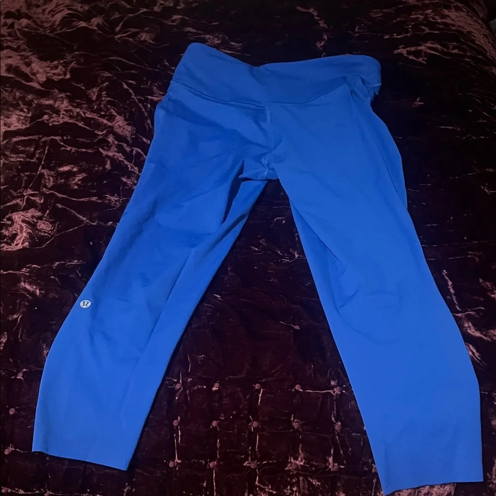 Vibrant Blue Lululemon Leggings - Picture 9 of 9
